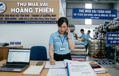 Thu Mua Vải Cotton Giá Tốt – Thanh Lý Nhanh Cùng Hoàng Thiên